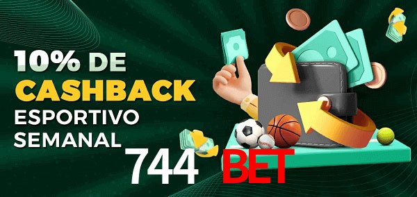 10% de bônus de cashback na 744 bet